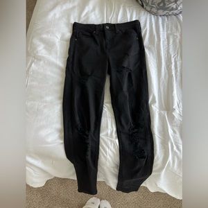 Top shop black Jamie skinny jeans